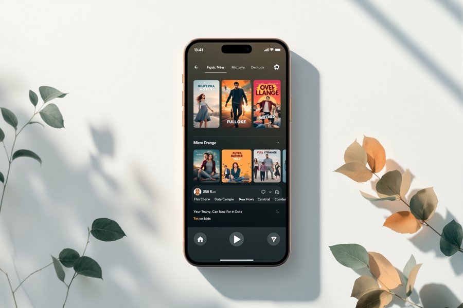 58动漫 App 界面预览